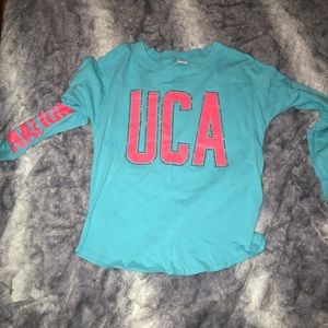 UCA cheerleading shirt